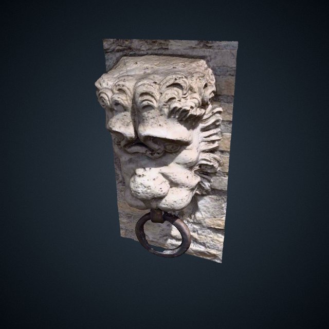 Entrée Medici - Tête de Lion